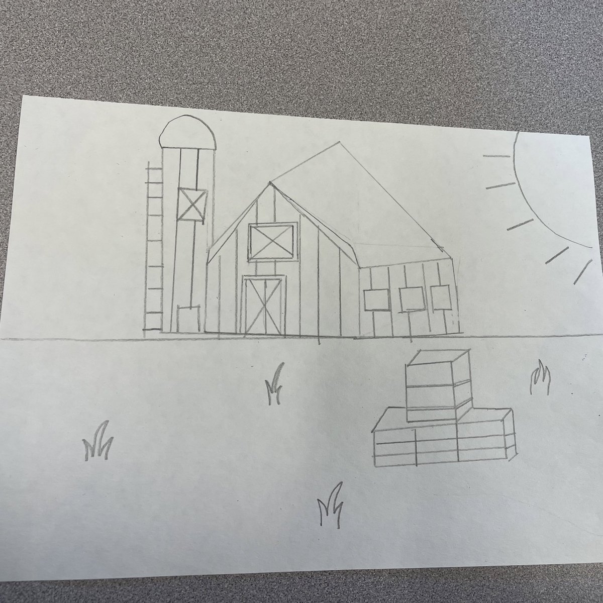 MsBoylanArt's tweet photo. Day one of 4th grade barns!! So proud!! ✏️ https://t.co/43z0r7rzsD