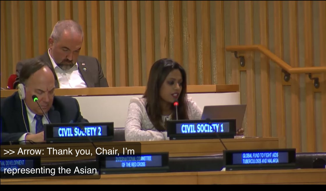 It has been three years since the COVID-19 pandemic, this question remains key, to what extent have we progressed towards UHC and improved access to health and well-being, especially sexual and reproductive health and rights taking lessons from the pandemic? 
 #UNGA78 #SDGs #UHC