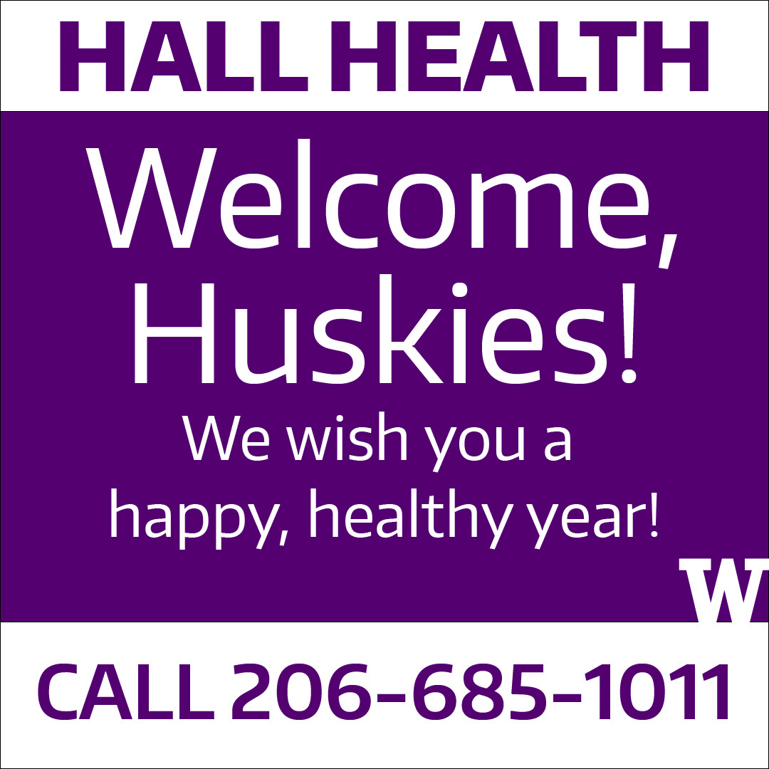 UW_HuskyHealth's tweet photo. Whether you're on campus for the first time, or back for another amazing year, we're so glad you're here! Hall Health is your comprehensive health care provider on campus: Urgent Care • OB/GYN • Immunizations
Pharmacy • Lab • Sports &amp; PT and much more! 
@uwstudentlife @hhsab https://t.co/VCSaMRfFGW