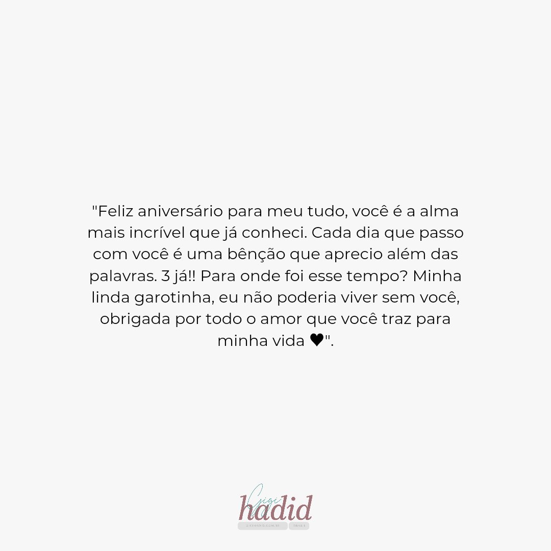 GigiHadidBR's tweet photo. zayn: Feliz aniversário para meu tudo, você é a alma mais incrível que já conheci (...) https://t.co/C2A7b82da4