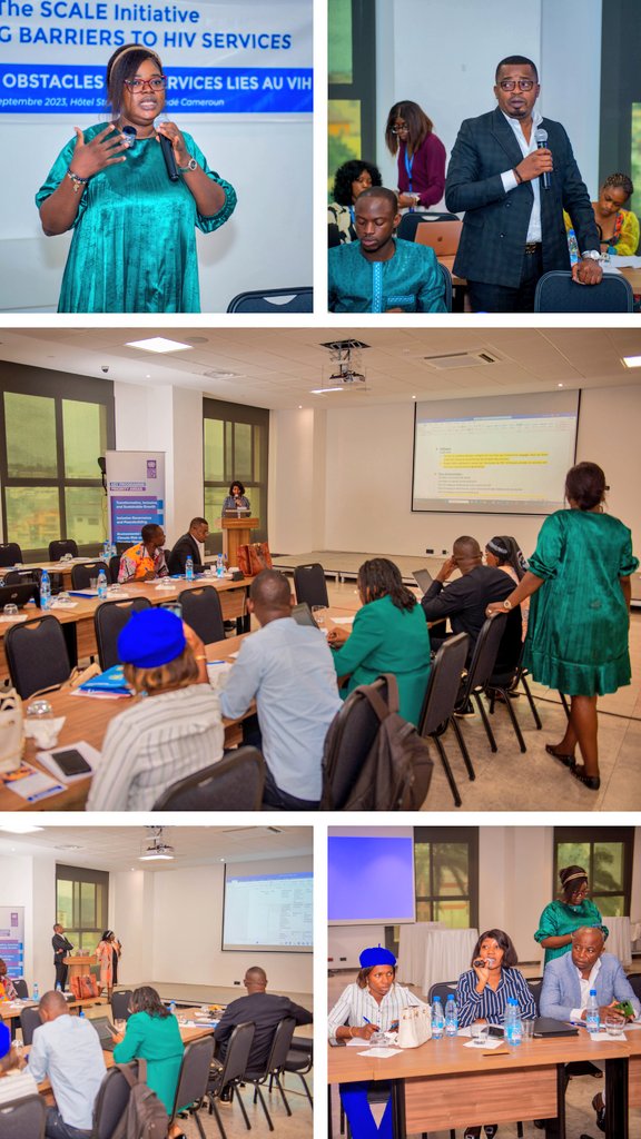 PNUDCameroun's tweet photo. Today, #UNDP organised a multi-sector national dialogue on #RemovingBarriers to #HIV #Services.
Stakeholders identified actions to counter discriminatory practices & leverage existing opportunities to #ScaleWhatWorks in national structures & processes.
#SCALEInitiative
@PEPFAR https://t.co/sePFtRys5F