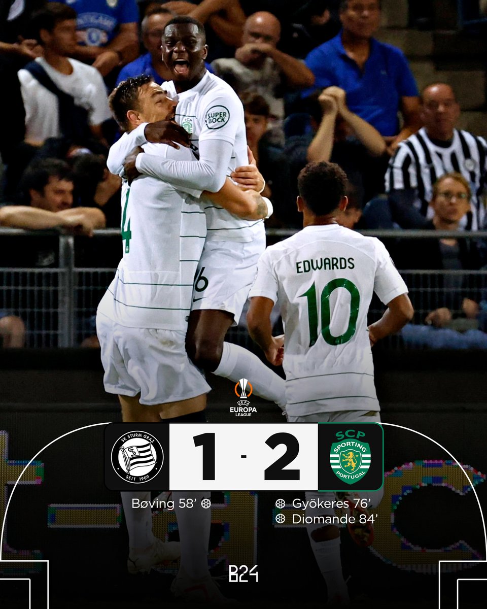 Sporting entra a vencer na Liga Europa com uma reviravolta!