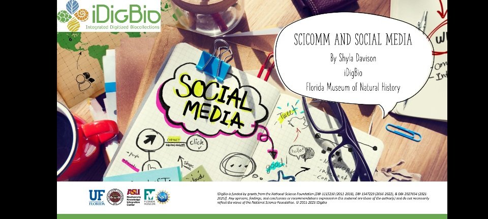 Shylasaurus's tweet photo. Yesterday, I had the pleasure of leading my first conference session at #BioDigiCon2023! I helped rangle some speakers, co-wrote an abstract, moderated, and presented my own work. It was so inspiring to hear from @DALevering and other speakers who are doing amazing work in E&O. https://t.co/Sj1JKBj5Sd
