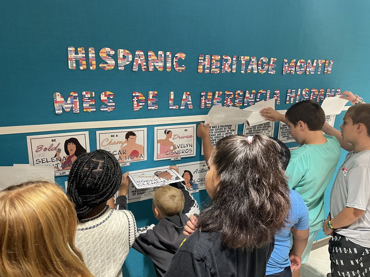 kmcandkc's tweet photo. Celebrating the start of #HispanicHeritageMonth by learning all about famous Hispanics that have helped shape our world. Thanks @meviglucci_mev @bradley_creek1 https://t.co/41NF3QQPQq