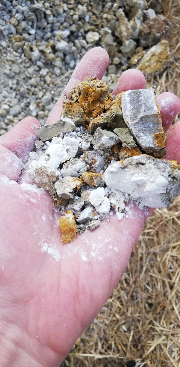 Pedometrdsm's tweet photo. Keep spending time with the soil! 🤎Carbonates seem to have managed to accumulate, formations that disperse when squeezed. Continues researchs are under the leadership of Prof. Dr. Levent Başayiğit at on calcareous parent material in nortwest of Türkiye. #soil #soilclassification https://t.co/gQ7cFHUf5l