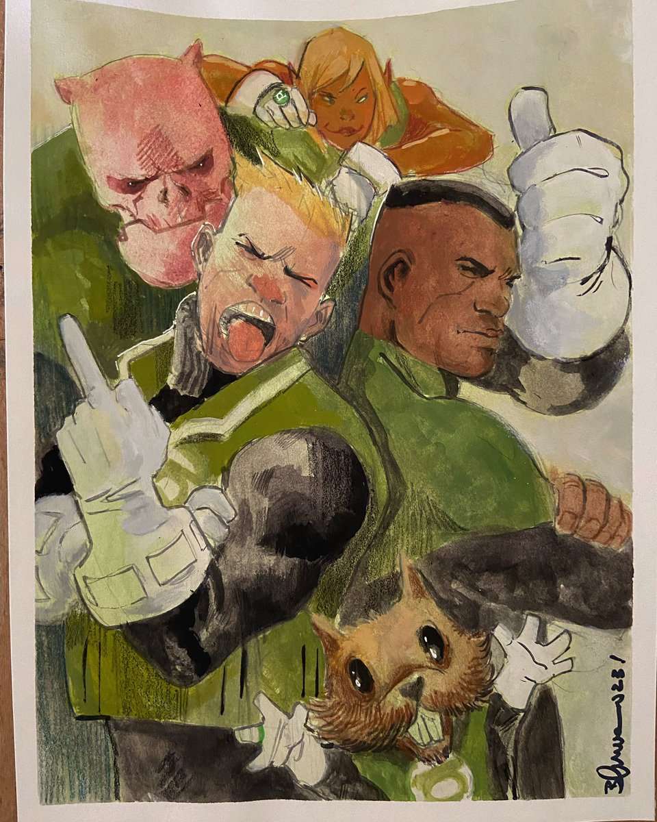 bretamura's tweet photo. 🌵
#greenlantern #greenlanterncorps #guygardner #johnstewart #kilowog #arisia #chp #dccomics #nycc https://t.co/WuXPYTjBXf