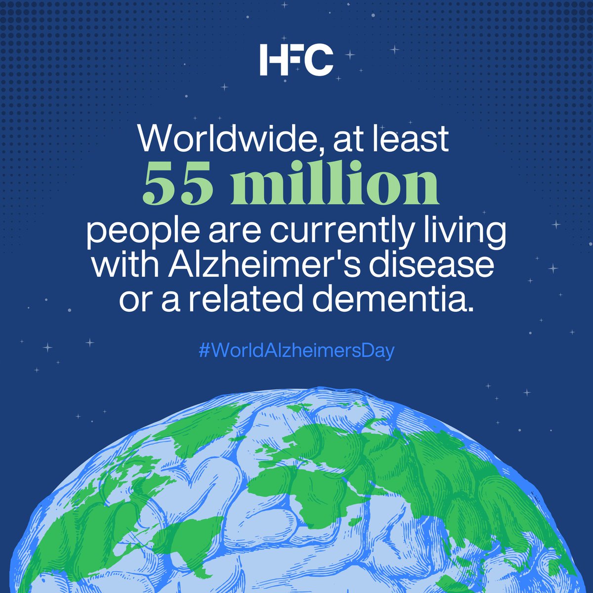 There are over 55 million people worldwide living with Alzheimer's or a related dementia. Beyond the statistics are real lives and real stories. This #WorldAlzheimersDay, join me in bringing light to Alzheimer’s. 💜 #kickalzintheballz