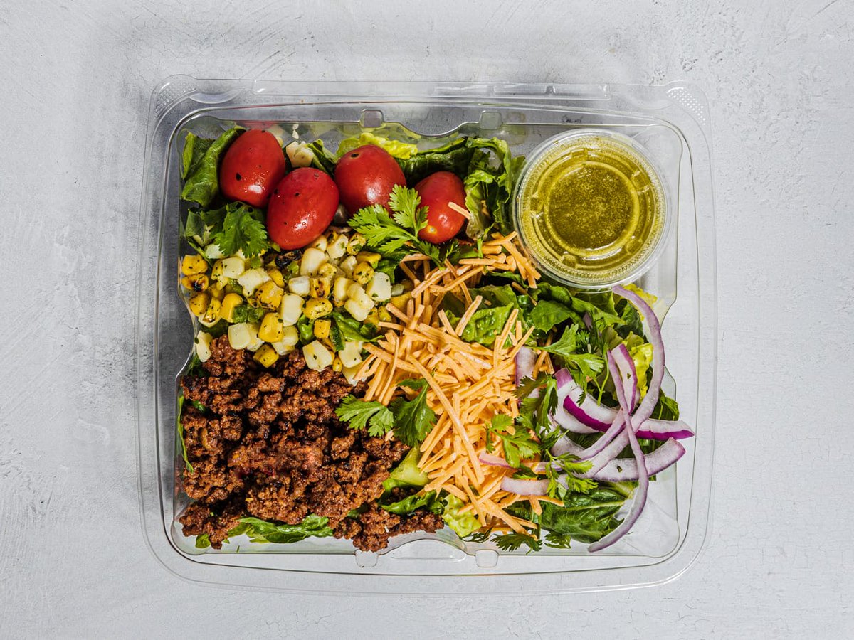 We can now answer the long-awaited question, "Where can we try your products?" The answer? <a href="/foxtrotmarket/">Foxtrot</a>! Try a #Vegan Taco Salad made with Motif BeefWorks™ Plant-Based Grounds, offering consumers a meatier experience they crave from #plantbased foods. zurl.co/K7cc