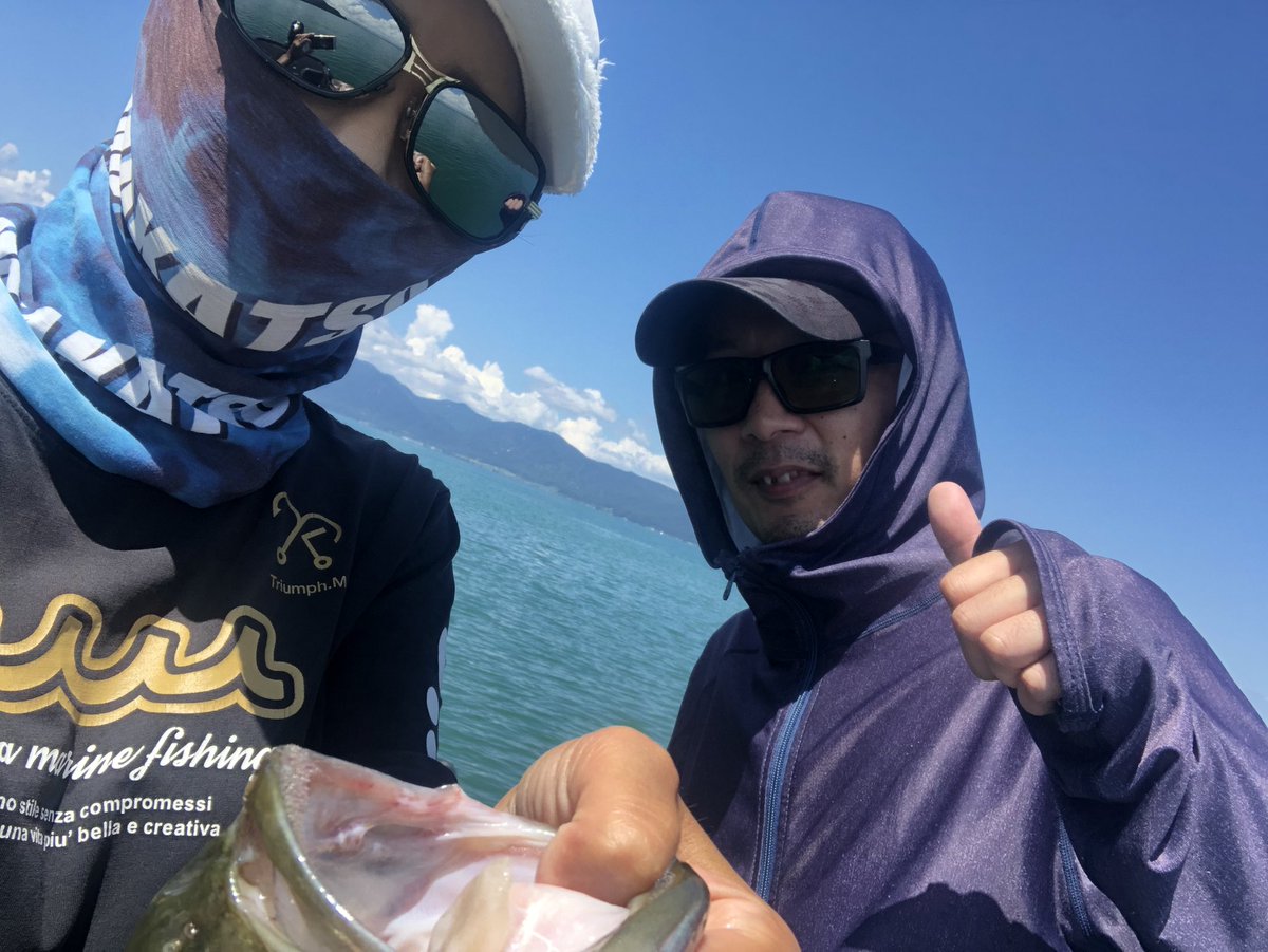 MauYuhi's tweet photo. マイクロDS炸裂の琵琶湖！ https://t.co/Qj5fBXnENW