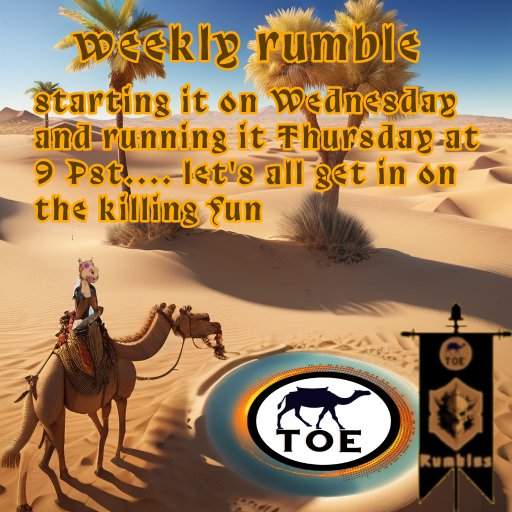 Get in befor it starts... running it tonight..#crofam    #ToE #camelfam #DeFi