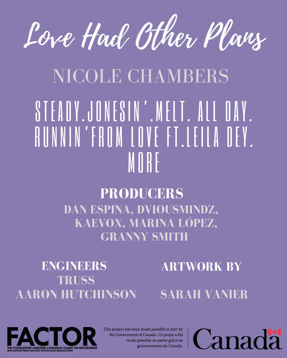“Love Had Other Plans” is out and available on all streaming platforms!!! Don’t forget to share, listen and follow!! Ty 🥰 🪷Link in bio🪷 Funded By: #factorfunded @FACTORCanada #newmusic #RNB #love #VirgoSeason