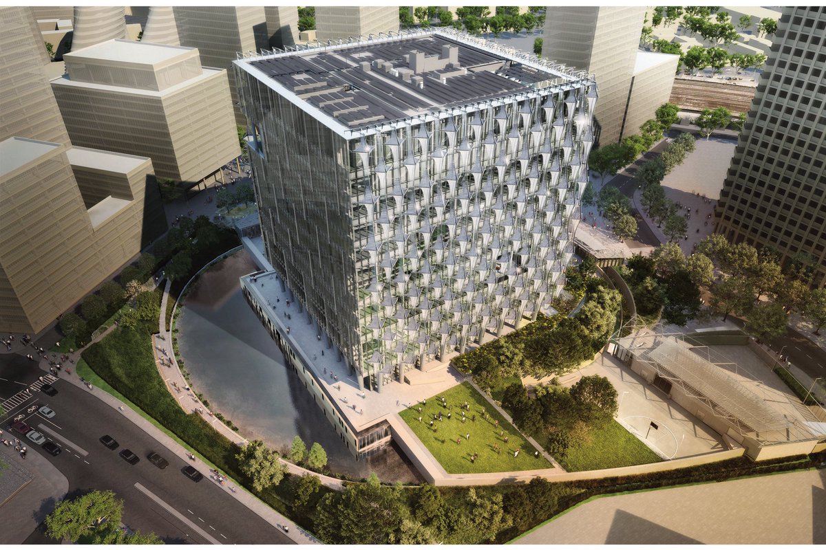 Why does the US Embassy look like a Borg cube…? #resistanceisfutile #usa #aliensdoexist #startrek
#