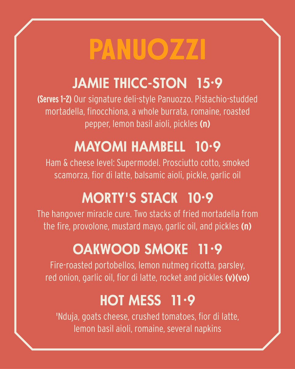 You asked, we delivered, <a href="/PizzaLoco_/">PIZZA LOCO</a> lunch is coming!

From next Thursday 28th onwards, the kitchen will be open on Thursdays and Fridays from midday for all the Pizza Loco goodness you can feast on, as well as the addition to the menu of their legendary panuozzi, let’s go!