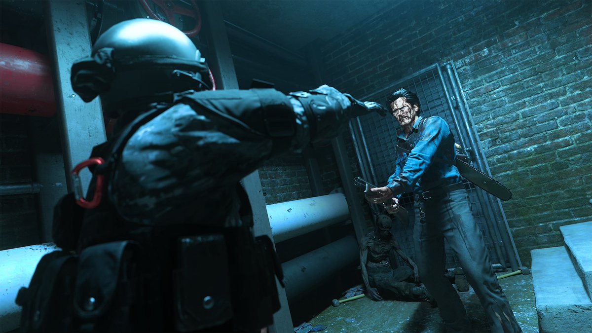 Open the Book of the Dead with the <a href="/EvilDead/">Evil Dead</a> 2 Bundle coming in The Haunting. 

This Bundle introduces Ash Williams to Season 06, complete with boomstick Weapon Blueprints and plenty of gear to slay Deadites and primitive screwheads.