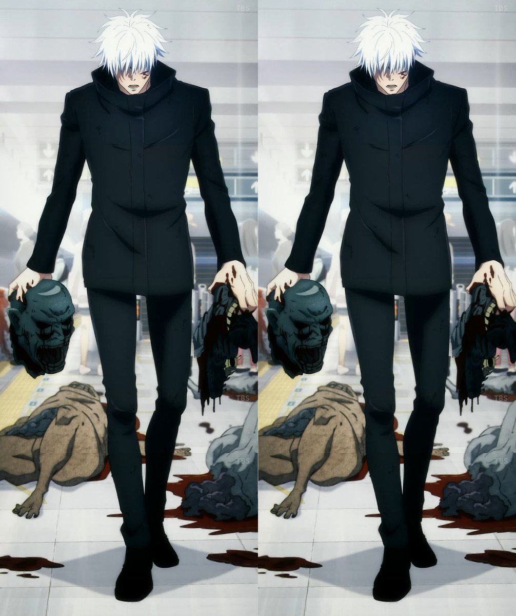 fushiqruo's tweet photo. full body shot of gojo OUHHHHH https://t.co/QmJfWurWO4