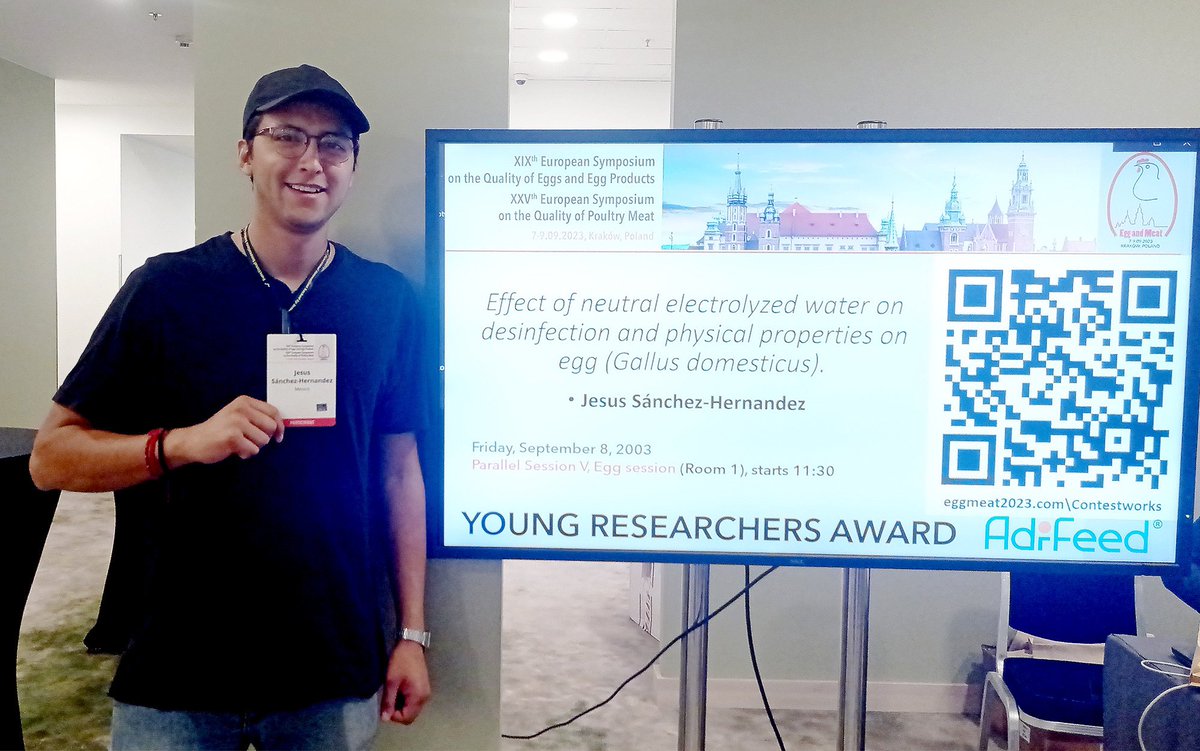 UT_Corregidora's tweet photo. Estudiante de la UTC participa en Simposio Europeo de Alimentos en Polonia
#OrgullosamenteUTC #SEDEQ #Internacionalización #Contigo #SiguienteNivel #Educación #SomosUTC
https://t.co/CV4JE1Gal5
@sotoobregon @RobertSosaP https://t.co/KOGvDBDWR0