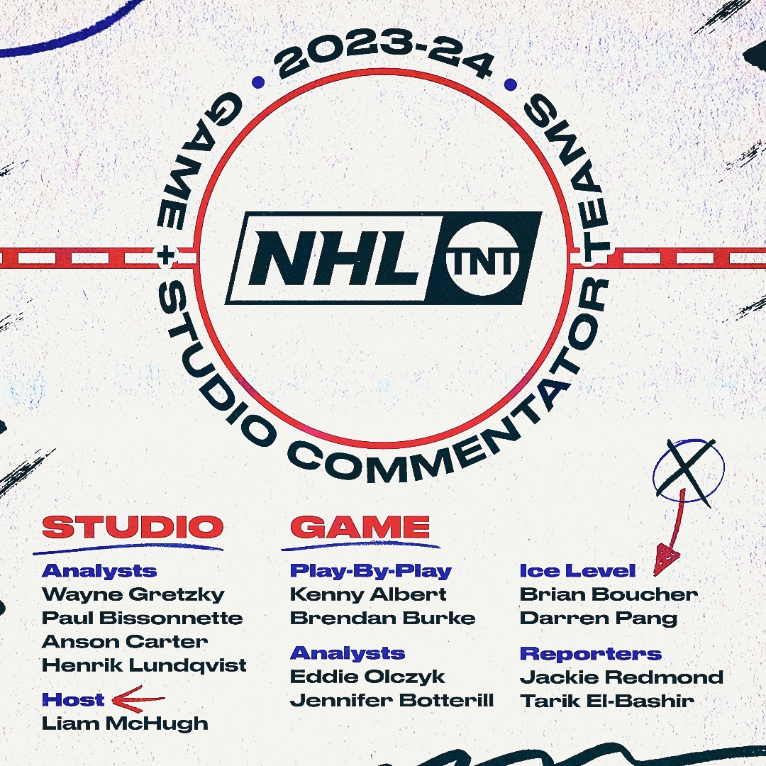 Wayne Gretzky, Paul Bissonnette, Rest Of NHL On TNT Team Get