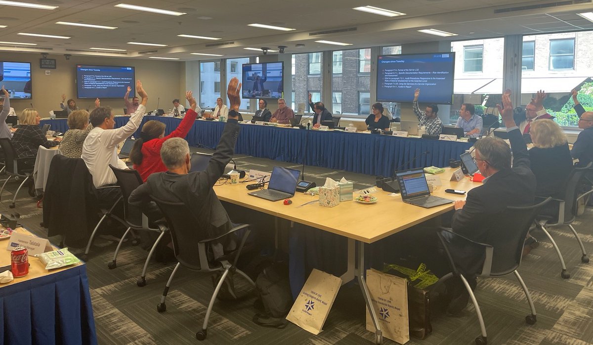 IAASB_News's tweet photo. 🎉Exciting News! We just approved our standard for auditing #LessComplexEntities.
The new, stand-alone #LCE standard will be issued following the Public Interest Oversight Board's approval of our due process, which we anticipate in December. 🗓️
#AuditStandards https://t.co/VyVS5Pvhb3
