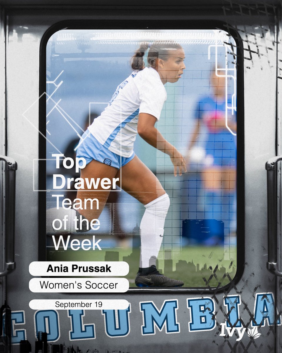 CULionsWSOC's tweet photo. Congrats to Ania Prussak for being named to the @TopDrawerSoccer Team of the Week!

#RoarLionRoar https://t.co/w5VV07bcCs