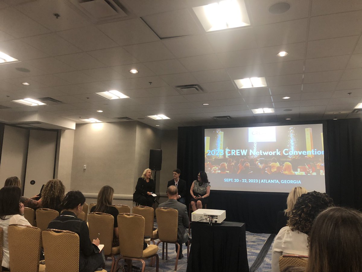 Words of wisdom on #Healthcare real estate at #CREWConvention Moderator Christine Gorham, CCIM, MD, Hamric Capital with Alan Pitt, MD, Professor, Barrow Neurological Inst. Debbie Bilbro, CEO Gwinnett & Duluth, Northside; & Joy Taylor, COO of Axion Spine & Neurosurgery  #CRE #HRE