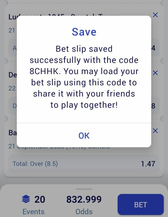 20 games, 800+ odds 
👉bit.ly/3PBKACd
Promocode: JOHNMO