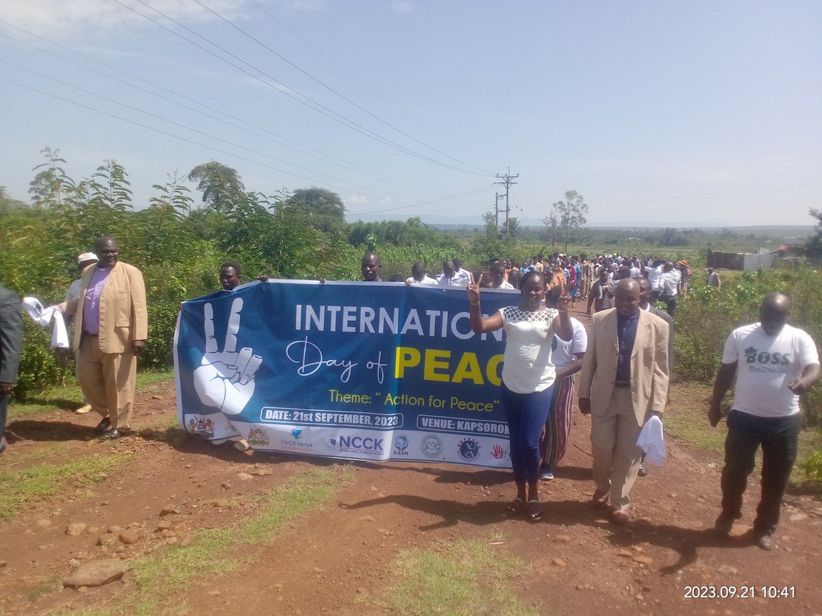 @KASH_Updates Commemorating International Peace Day through the support of <a href="/SwedeninKE/">Swedish Ambassador to Kenya</a>, @UNDPKenyaat at Kasporok Chief Camp.#Letpeacewin #AmaniMilele #AmaniKwaGround #AmaniPamoja Actions for Peace: Our Ambition for the #Global Goals