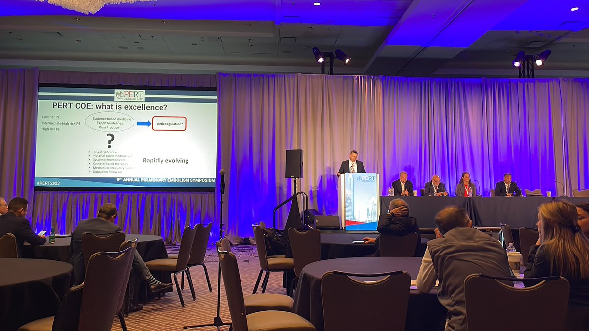 TaiKobayashiMD's tweet photo. Steve Pugliese talks about PERT centers of excellence. @PennMedicine leading Centers of Excellence in Pulmonary Embolism. #pertconsortium @PERTConsortium @jaygirimd https://t.co/MumlqSIHU7
