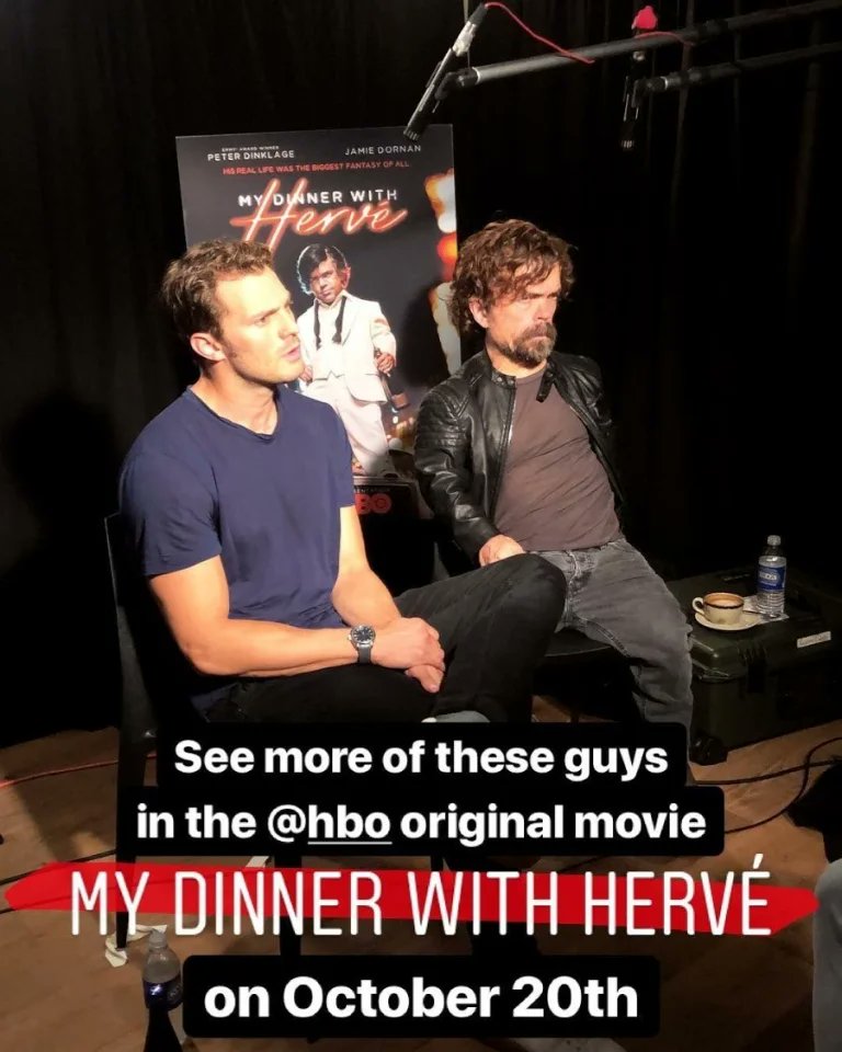 DornanI's tweet photo. 'My Dinner With Hervรฉ' press with Jamie Dornan and Peter Dinklage
New York
September 21, 2018
๐๐๐ค
#jamiedornaniloveyou #jamiedornan #jamiedornaniloveyoufanpage
#mydinnerwithherve #MDWH #PeterDinklage #SachaGervasi
https://t.co/OhENWK13dg https://t.co/qCwzIP2AQh