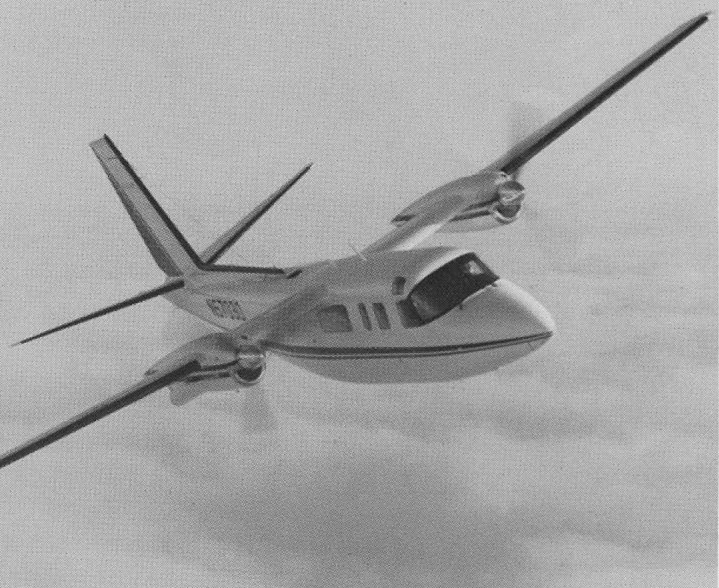 TCAircraft's tweet photo. From the archives: In a 1976 ad, Rockwell introduces a line of business aircraft including the #TwinCommander 690A. #propjet #rockwell #turbocommader #throwbackthursday #TBT https://t.co/nXcRNSpBu2
