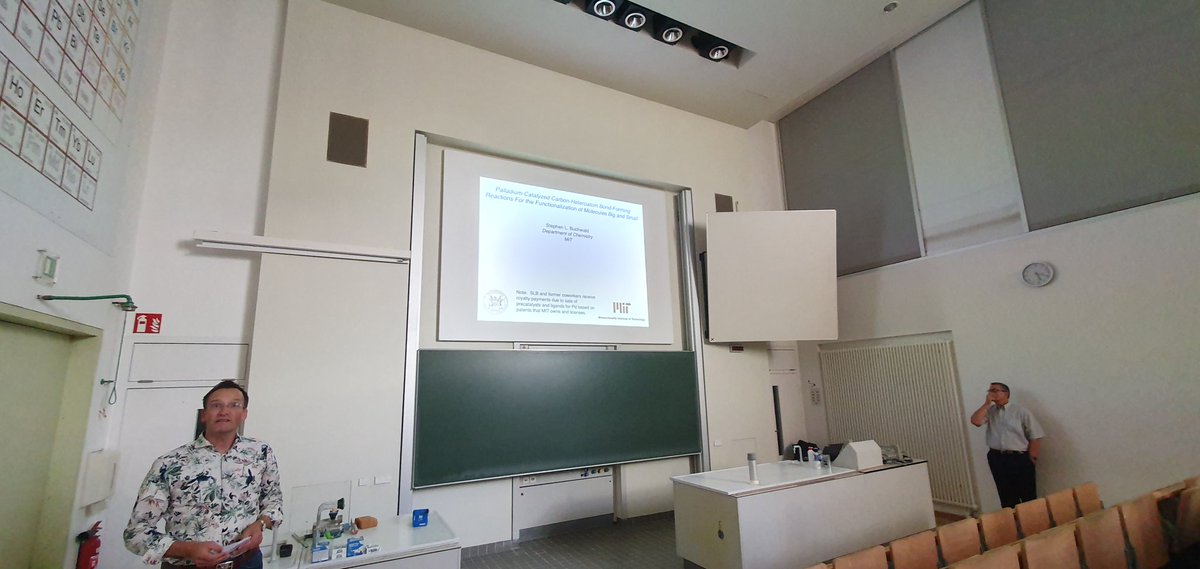 Humboldt Berlin Chemistry (@humboldtchem) on Twitter photo Great lecture by Steve Buchwald <a href="/BuchwildGroup/">Buchwald Group</a>! Inspiring stories of the history of Pd-catalyzed aminations and current progress on protein functionalizations. Great lecture by Steve Buchwald <a href="/BuchwildGroup/">Buchwald Group</a>! Inspiring stories of the history of Pd-catalyzed aminations and current progress on protein functionalizations.