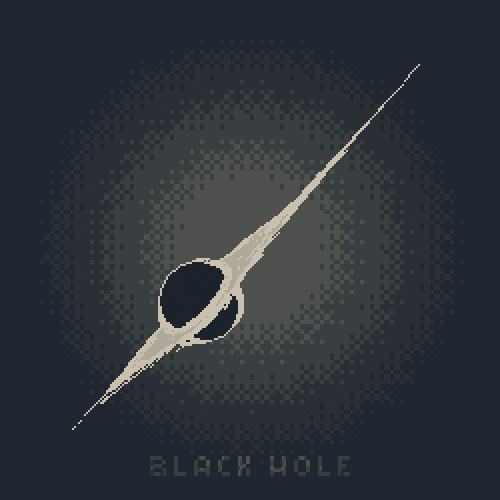 Sehep_pxl's tweet photo. Star &amp; Black Hole
#pixelart #swordtember2023 https://t.co/8vbYQtEmC9