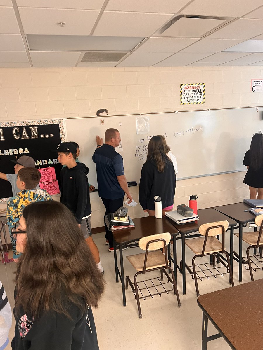 MissGalvan1's tweet photo. Whiteboard task are becoming a regular thing in 703. I love hearing the kids talk about math and think through problems! https://t.co/tfharW4qDo
