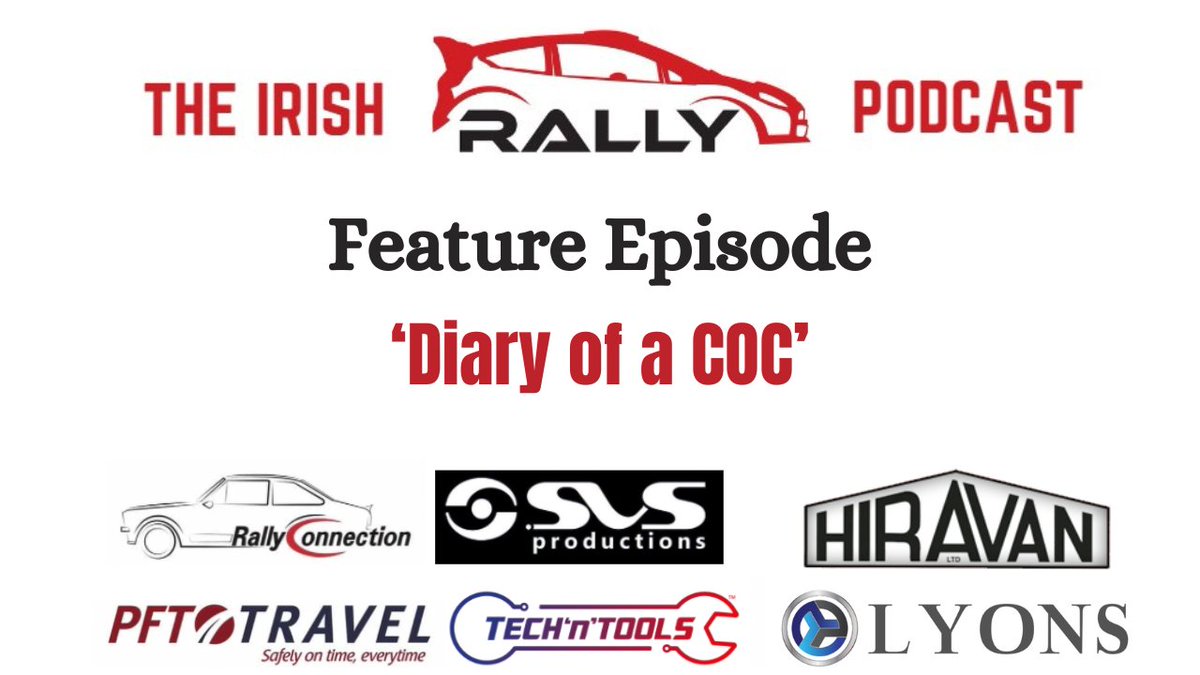 New: Diary of a COC  

A feature episode on the role of Clerk of The Course has been on the agenda for ages &amp; we finally get to it! 

Here we get an open, honest &amp; transparent account of how a Rally is run in modern times.  

It's extremely insightful.

irishrallypod.com/podcast/s4-e23…