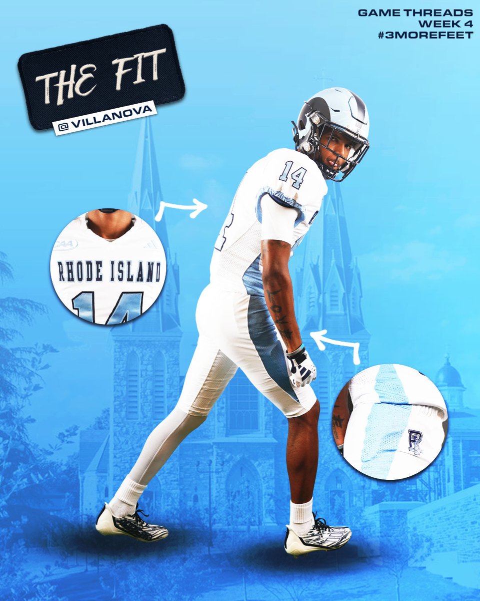 Business trip to Philly. Time to break out the Rhode whites. 🧊⚓️

#3MoreFeet #GoRhody