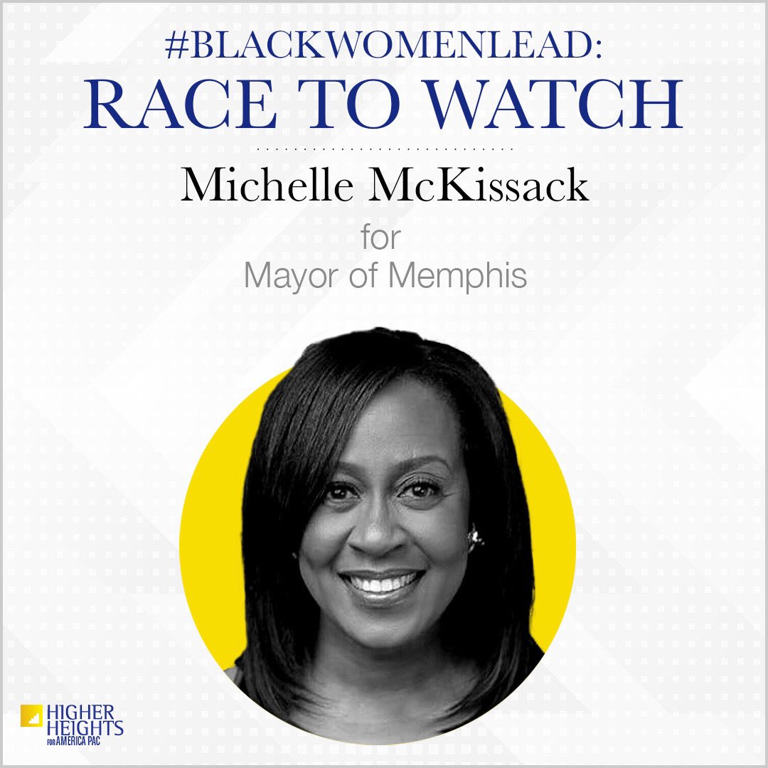 HigherHeightPAC's tweet photo. 🚨We're preparing for an upcoming election season featuring numerous vacant mayoral positions, and it's worth noting that Black women are prominently at the forefront! Today, we announce an exciting contest in Memphis: @MicMcKiss and @KarenCamper6 have officially entered the race for Mayor.

We intend to vigilantly follow this competition as these two outstanding leaders aim to create a historic legacy, and we commend them for translating their words into meaningful actions. 

This mayoral race is highly competitive, with the election scheduled for October 5, 2023. #BlackWomenLead #ShesGotNext