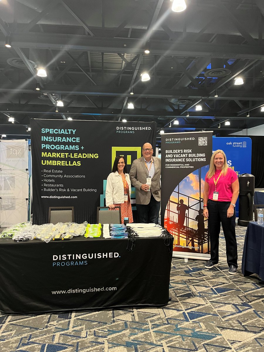 Our Builder's Risk/Vacant Building team had an incredible time at the 2023 TWFG National Agent Convention! We met some amazing individuals and uncovered exciting collaboration opportunities. Looking forward to next year 🤝

#insuranceconvention #insurance #buildersriskinsurance