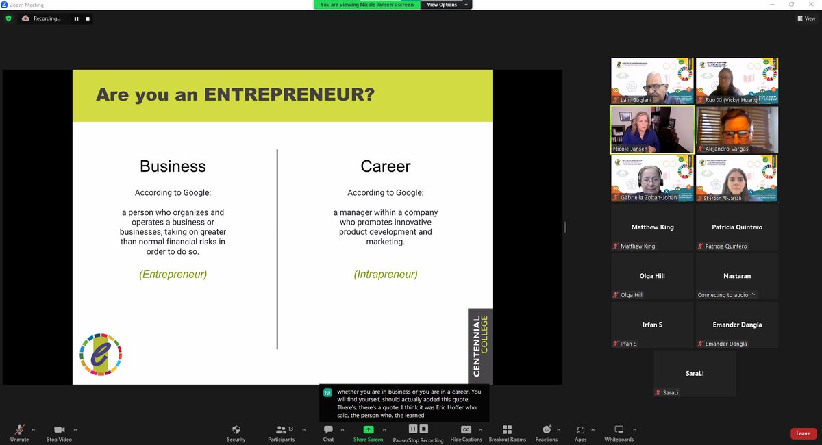 Centre of Innovation & Entrepreneurship (@coecentennial) on Twitter photo "#Entrepreneurs create #value...it is more a #mindset than it is a #vocation". π‘π§ We are learning about how we can adopt an #entrepreneurialmindset and create value wherever we go!
<a href="/CentennialEDU/">Centennial College</a> <a href="/CentennialIE/">Centennial IE</a> <a href="/CentennialLib/">Centennial Library & Learning Centre</a> <a href="/CentennialTBS/">Centennial Business</a> <a href="/CentennialTODAY/">Centennial Part-time</a> <a href="/ccsai/">CCSAI</a> <a href="/CCAALife/">Centennial College Alumni Association</a> "#Entrepreneurs create #value...it is more a #mindset than it is a #vocation". π‘π§ We are learning about how we can adopt an #entrepreneurialmindset and create value wherever we go!
<a href="/CentennialEDU/">Centennial College</a> <a href="/CentennialIE/">Centennial IE</a> <a href="/CentennialLib/">Centennial Library & Learning Centre</a> <a href="/CentennialTBS/">Centennial Business</a> <a href="/CentennialTODAY/">Centennial Part-time</a> <a href="/ccsai/">CCSAI</a> <a href="/CCAALife/">Centennial College Alumni Association</a>
