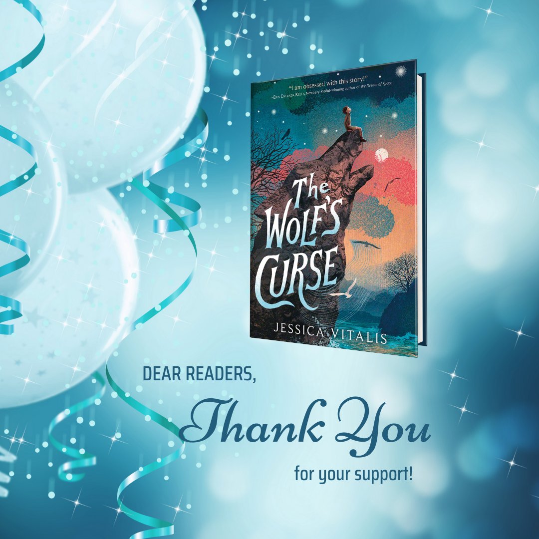 I can't believe THE WOLF'S CURSE has been out in the world for two years! Thank you all for loving my snarky wolf and sweet boy in this twist on grim reaper mythology! 💕