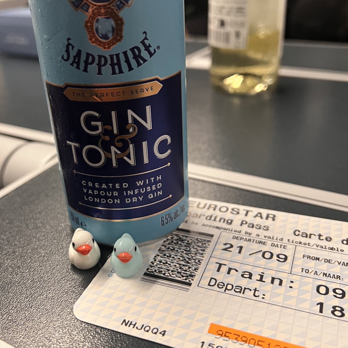 ShellyStem's tweet photo. Weeeee first time on the #eurostar 🙌🚂 back to London! Bye bye #APTogether you’ve been awesome 🔬 https://t.co/Y2zN5egFrW