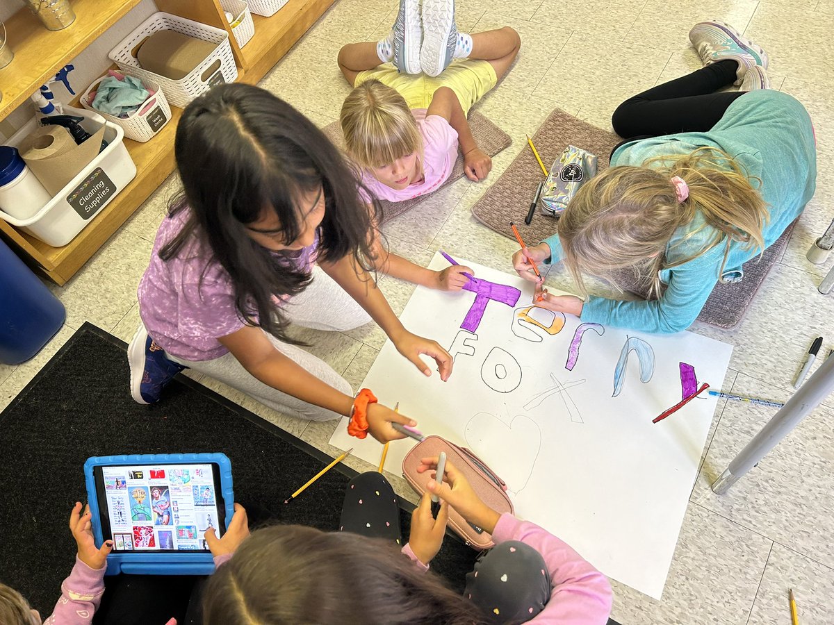 MsACunningham's tweet photo. We are hard at work preparing for our Terry Fox Walk tomorrow! https://t.co/aAQpQh2eYw