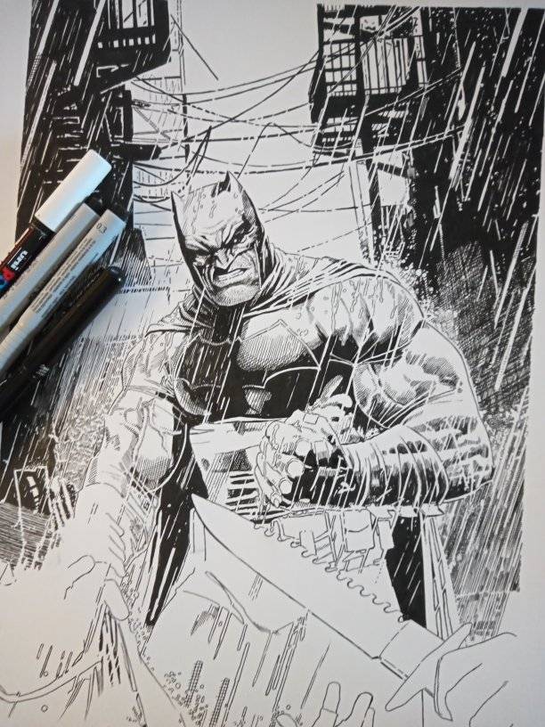 WIP The Dark Knight  #Batman  #comics #BatmanDay2023