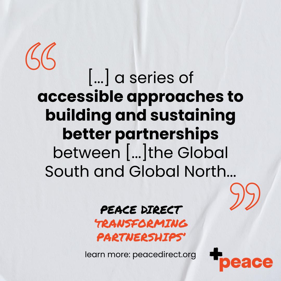 Peace Direct tweet media