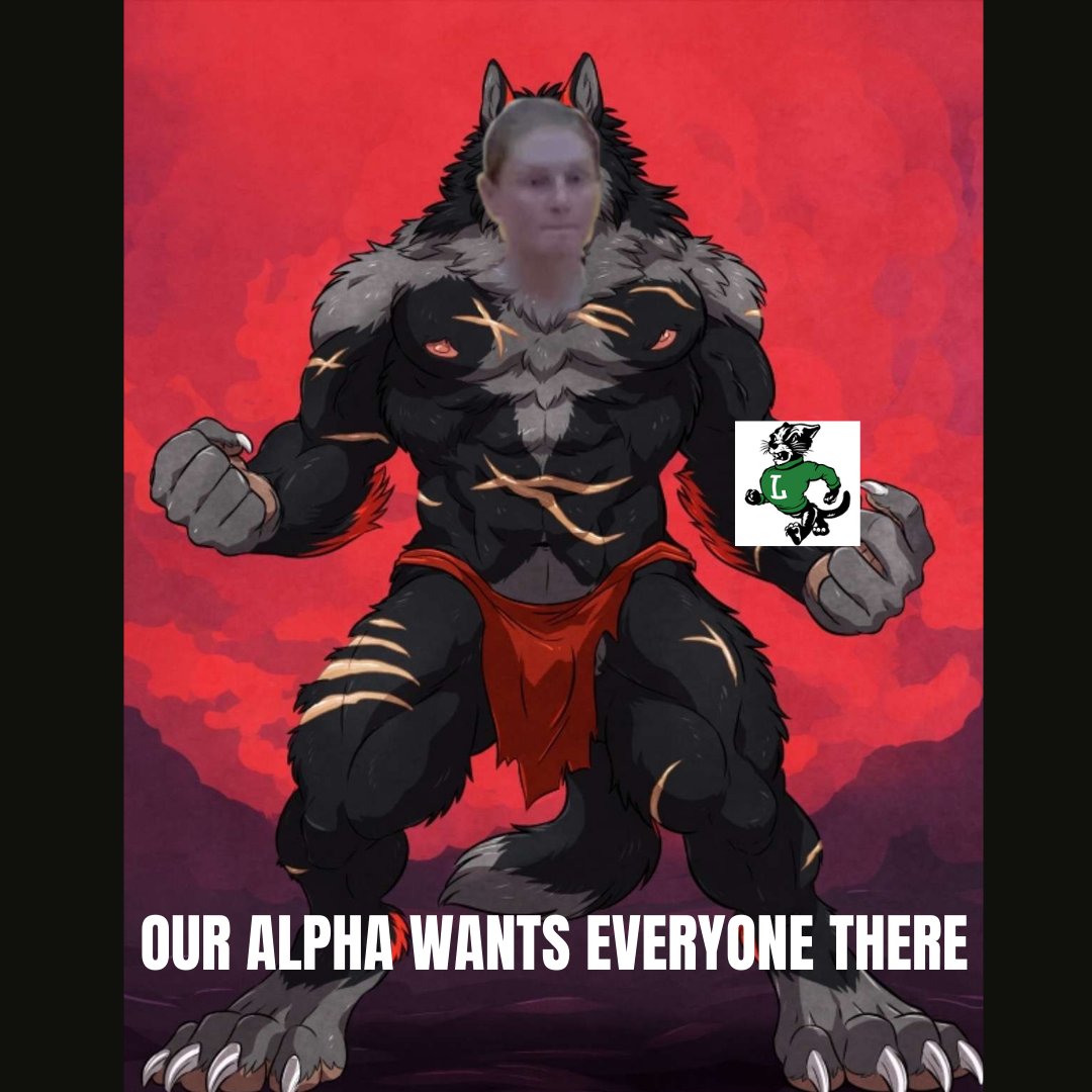 GAME DAY‼️ this pack wants everyone at the hoco game tonight🐺 the theme is spirit 🔴⚫️ show up as we take on leland🥱😈