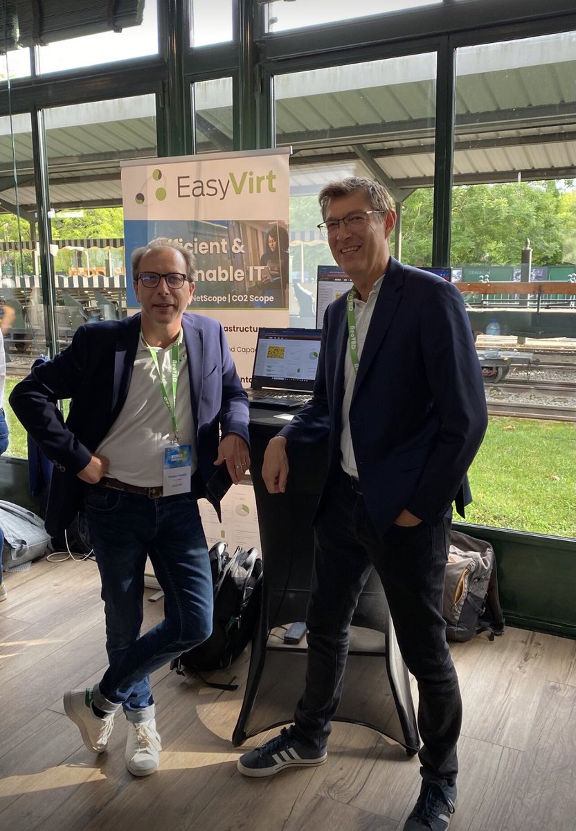 EasyVirt's tweet image. 🔥 Après le #UserCon, place au #NeovadConnect2023! Fiers d'être partenaires de Neovad. Passionnés par : ✅Optimisation infrastructures virtuelles ✅Flux réseau VM ✅Décarbonation IT. #Easyvirt #Innovation 🌱🌍🖥️