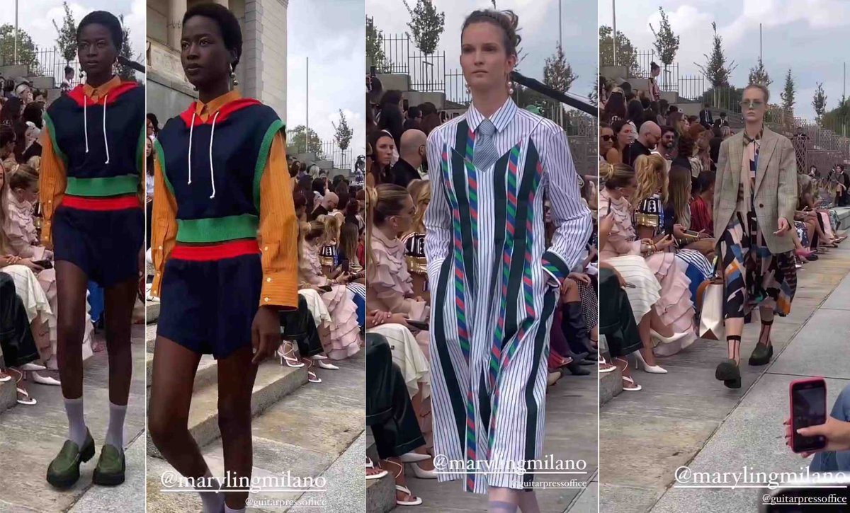 LM68651's tweet photo. Alcuni fotogrammi all'evento di #maryling di ieri!
#sophiecodegoni #basciagoni #moda #mfw2023 https://t.co/lA2dS2cR7R
