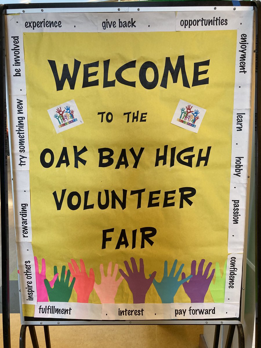 Oak Bay High Volunteer is well underway! ⁦<a href="/TomAerts61/">Tom Aerts (he/him)</a>⁩ ⁦<a href="/SD61Learn/">SD61 District Team</a>⁩