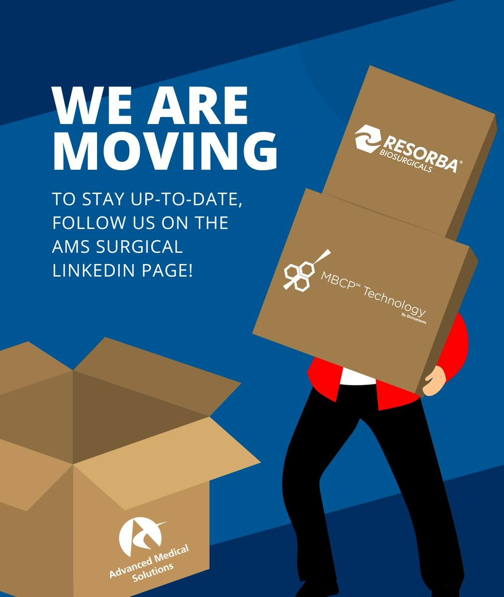 Being a part of the AMS family, sharing our mission &amp; vision, we hope to also share our community on LinkedIn to better inform our audience on technology updates, events, &amp; much more.

Follow us on the AMS account to learn more: linkedin.com/company/advanc…

#advancedmedicalsolutions