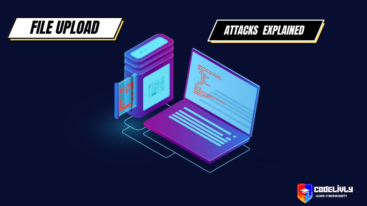 Codelivly's tweet image. Diving deep into #webappsecurity ! Did you know file upload #vulnerabilities can give attackers a way into your #systems? Always validate, scan, and monitor those uploads.
Continue Reading: codelivly.com/web-applicatio…
#WebSecurity #CyberSafety #FileUploadVulnerabilities