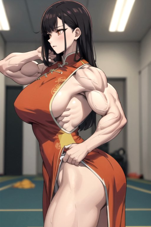 GirlMuscul4643's tweet photo. this is Nia a kung fu fighter https://t.co/JcWoPNEbTp