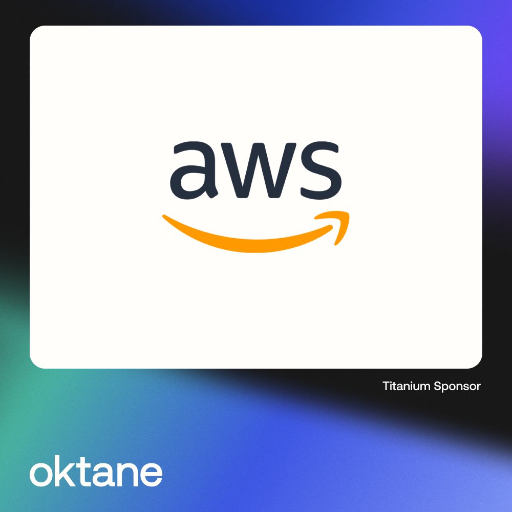 Thank you to our #Oktane23 Titanium Sponsor @AWS! Learn more at aws.amazon.com